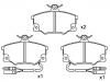 刹车片 Brake Pad Set:5 983 913