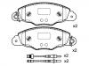 Pastillas de freno Brake Pad Set:4251.84