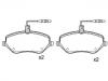 刹车片 Brake Pad Set:4254.11