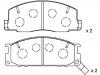 Bremsbelagsatz, Scheibenbremse Brake Pad Set:04465-28260