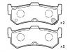 Brake Pad Set:44060-44B90