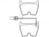 Brake Pad Set:8T0 698 151 C